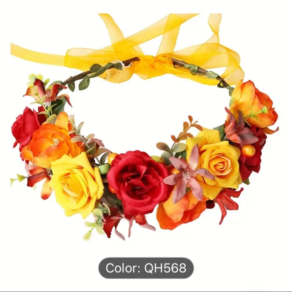 Floral headband